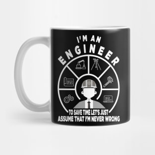 Engineer Profession Civil Engineer Construction Mug